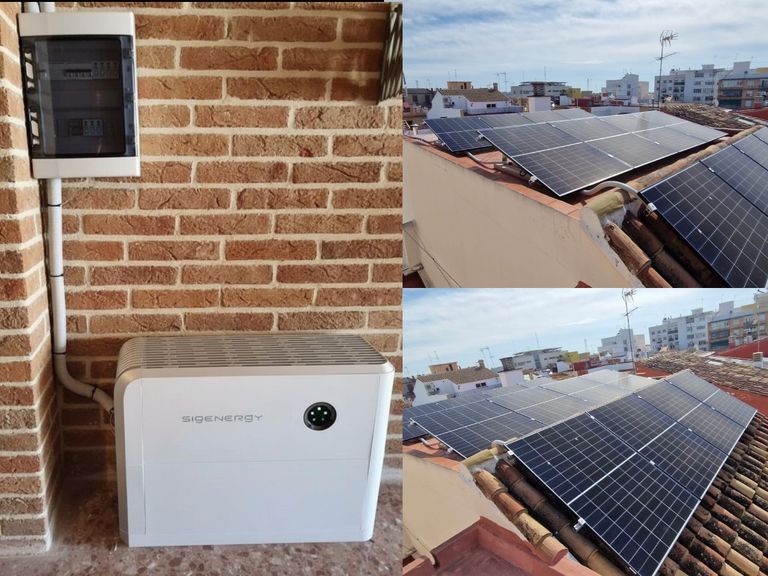 Instalación en vivienda unifamiliar en Alboraya