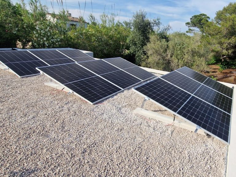 Instalación en vivienda aislada en Playa de Gandía