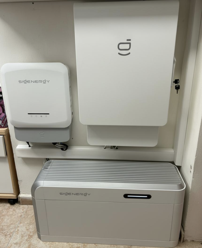 inversor bateria y backup de sigenergy sistema anticorte de luz en valencia
