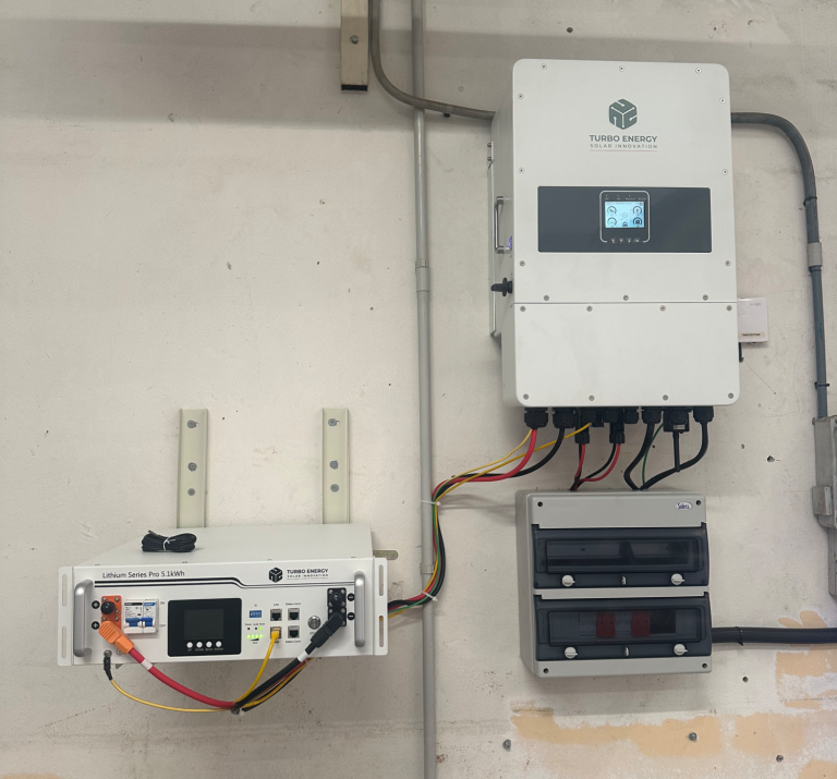 instalación de paneles solares y sistema de backup en nave afectada por la Dana en Aldaia, servicio ininterrumpido de luz